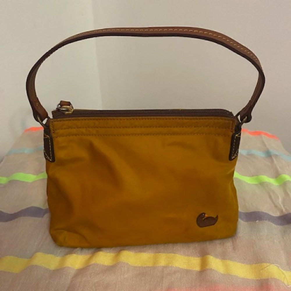 Dooney & Bourke small Mustard shoulder bag